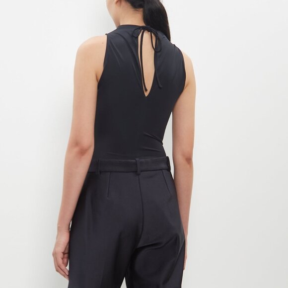 Marie Adam-Leenaerdt Black 'Swim' Tank Top Stretch - 36 S/XS - BNWT - $220 - Picture 4 of 4